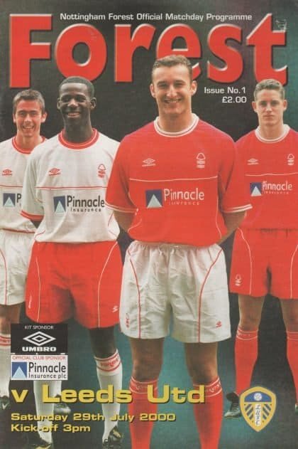 Nottingham Forest v Leeds United 29-Jul-2000
