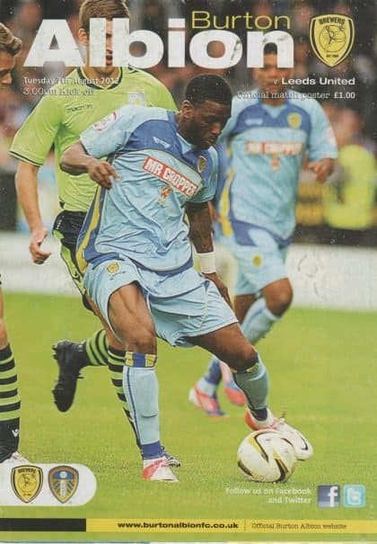 Burton Albion v Leeds United 07-Aug-2012