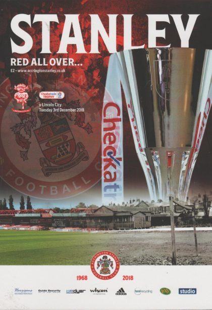 Accrington Stanley v Lincoln City  03-Dec-2018