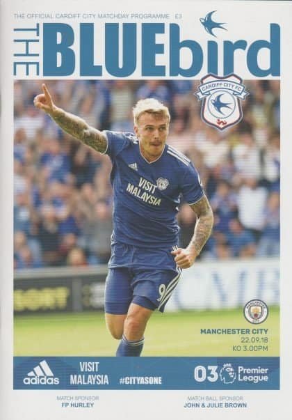 Cardiff City v Manchester City 22-Sep-2018