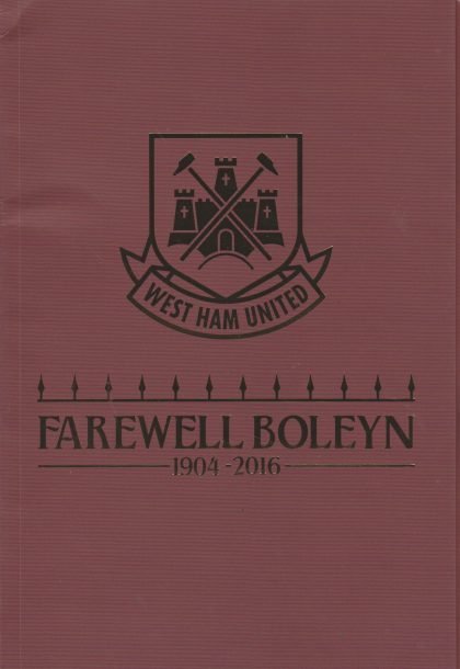 West Ham United v Manchester United 10-May-2016