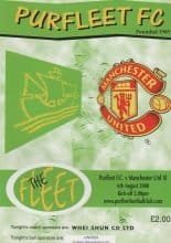 Purfleet v Manchester United  06-Aug-2000