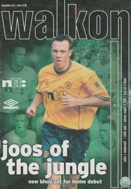 Glasgow Celtic v Motherwell 05-Aug-2000