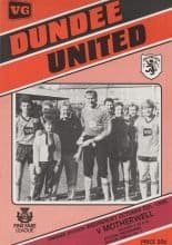 Dundee United v Motherwell 08-Oct-1986