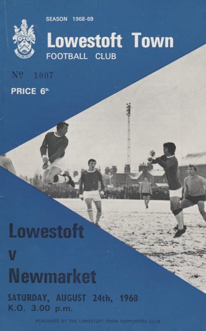 Lowestoft Town v Newmarket Town 24-Aug-1968