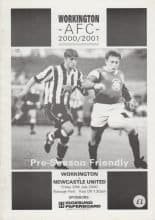 Workington v Newcastle United 28-Jul-2000