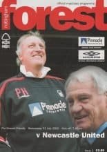Nottingham Forest v Newcastle United 31-Jul-2002