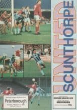 Scunthorpe United v Peterborough United 14-Mar-1989