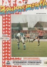 AFC Bournemouth v Plymouth Argyle 01-Jan-1994