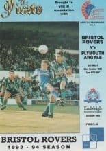 Bristol Rovers v Plymouth Argyle 23-Oct-1993