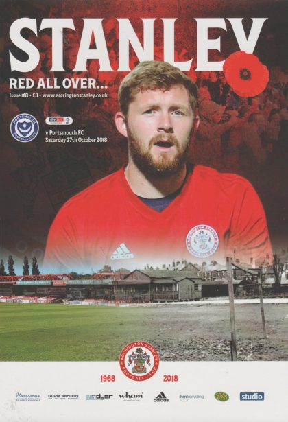 Accrington Stanley v Portsmouth 27-Oct-2018