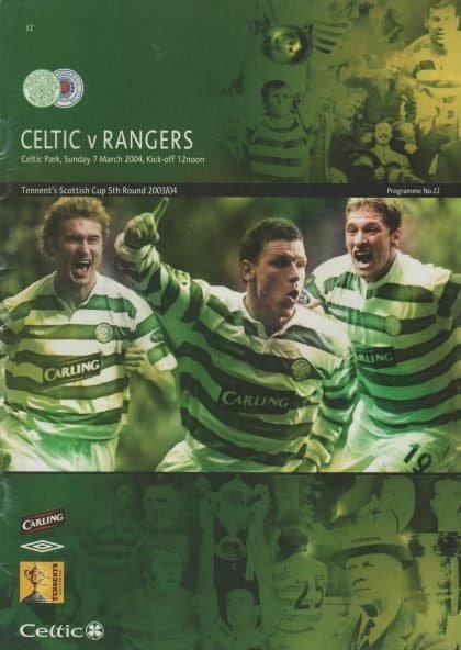 Glasgow Celtic v Glasgow Rangers 07-Mar-2004