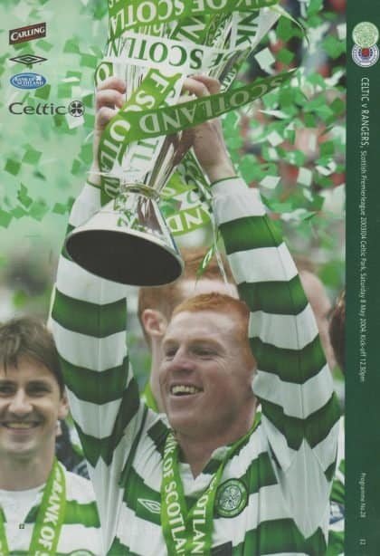 Glasgow Celtic v Glasgow Rangers 08-May-2004