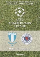 Malmo v Glasgow Rangers  03-Aug-2011