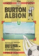 Burton Albion v Redditch United 02-Jan-1989