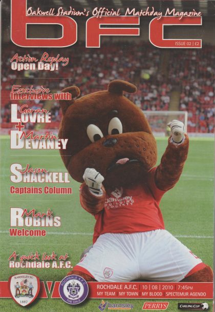 Barnsley v Rochdale 10-Aug-2010