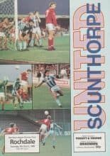 Scunthorpe United v Rochdale 04-Mar-1989