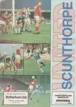 Scunthorpe United v Rotherham United 01-May-1989