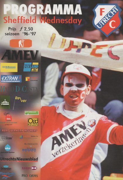 FC Utrecht v Sheffield Wednesday 1996-97