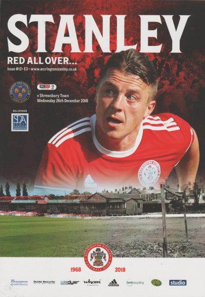Accrington Stanley v Shrewsbury Town 26-Dec-2018