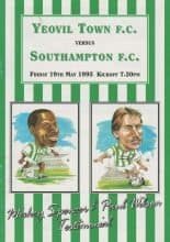 Yeovil Town v Southampton 19-May-1995