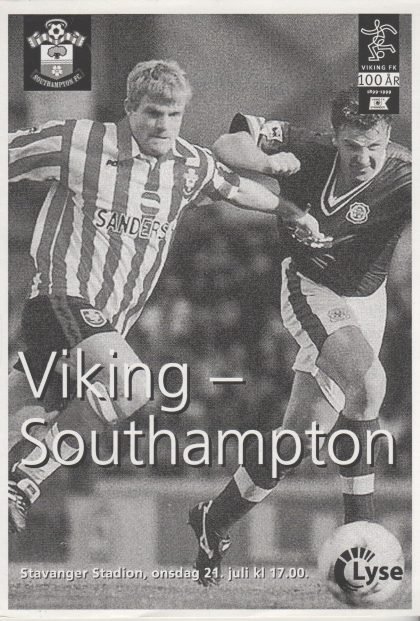 Viking Stavanger v Southampton  24-Jul-1999
