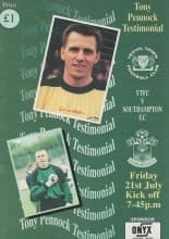 Yeovil Town v Southampton  21-Jul-2000
