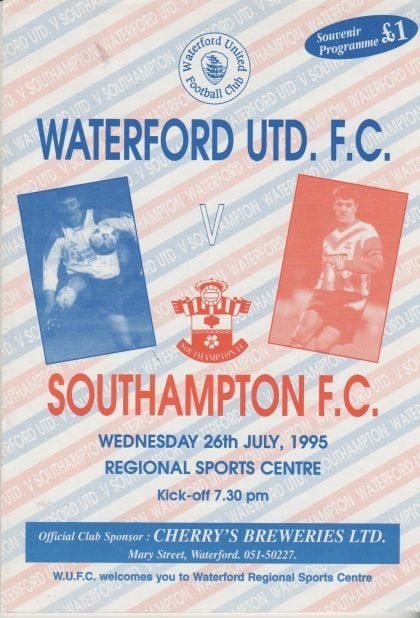 Waterford v Southampton 26-Jul-1995