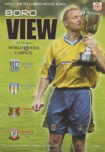 Farnborough Town v Colchester United  20-Jul-2004