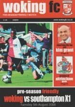 Woking v Southampton XI 05-Aug-2008