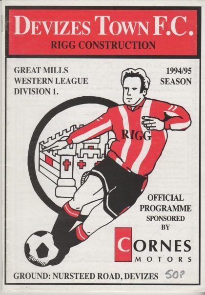 Devizes Town v Southampton 06-Aug-1994