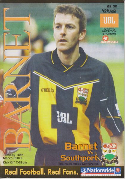 Barnet v Southport 18-Mar-2003