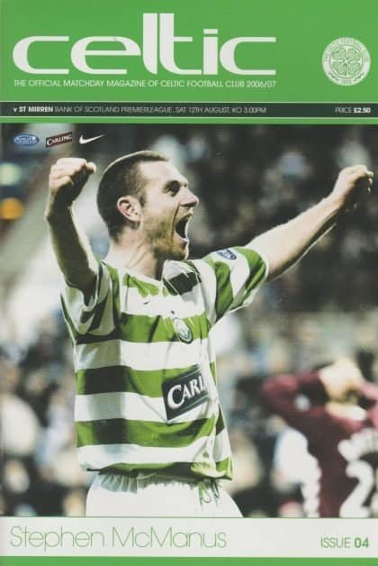 Glasgow Celtic v St Mirren 12-Aug-2006