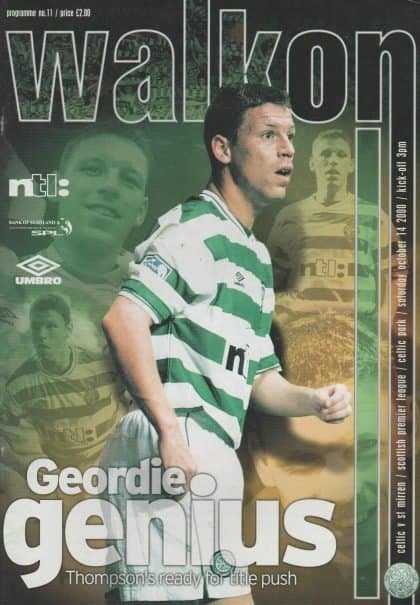 Glasgow Celtic v St Mirren 14-Oct-2000