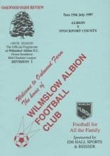 Wilmslow Albion v Stockport County 15-Jul-1997