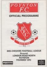 Poynton v Stockport County 1993-94
