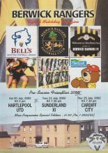 Berwick Rangers v Sunderland XI 23-Jul-2002