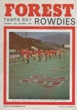 Nottingham Forest v Tampa Bay Rowdies  13-Oct-1980