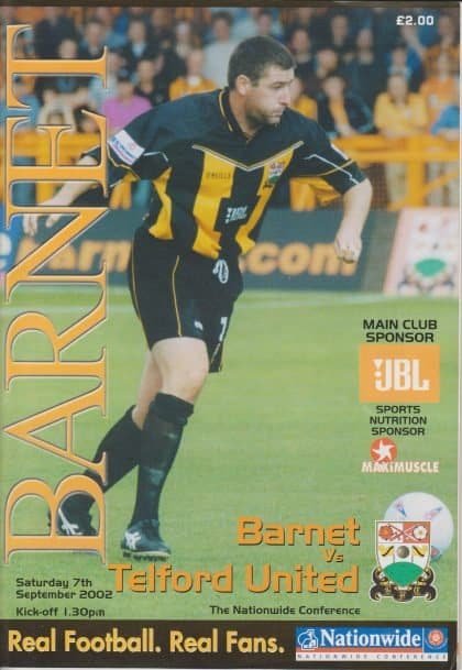 Barnet v Telford United 07-Sep-2002