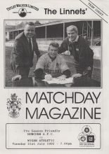 Runcorn v Wigan Athletic 21-Jul-1992