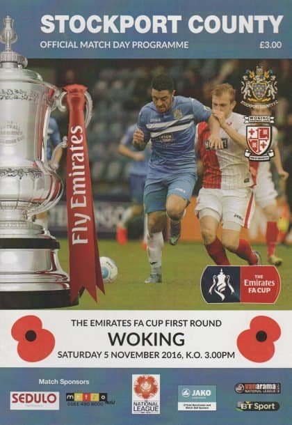 Stockport County v Woking 05-Nov-2016