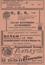 Southport v Workington 13-Apr-1963