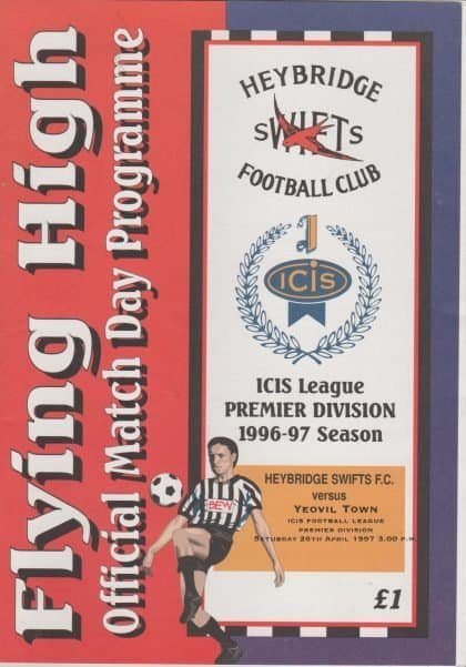 Heybridge Swifts v  Yeovil Town  26-Apr-1997