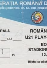 Romania u21 v England u21 12-Oct-2010