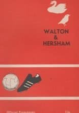Walton & Hersham v Clapton 15-Nov-1977
