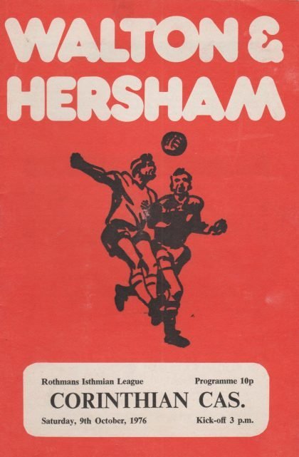 Walton & Hersham v Corinthian Casuals  09-Oct-1976