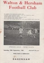 Walton & Hersham v Dagenham 28-Sep-1968