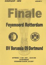 Feyenoord v Borussia Dortmund  08-May-2002  - unofficial programme