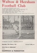 Walton & Hersham v Harwich & Parkeston  27-Mar-1971