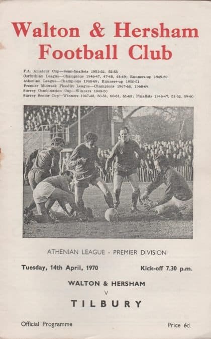 Walton & Hersham v Tilbury  14-Apr-1970